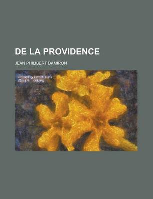 Book cover for de La Providence