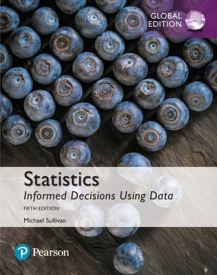 Book cover for Statistics: Informed Decisions Using Data, Global Edition