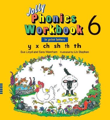 Cover of Jolly Phonics Workbook 6