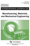 Book cover for International Journal of Manufacturing, Materials, and Mechanical Engineering