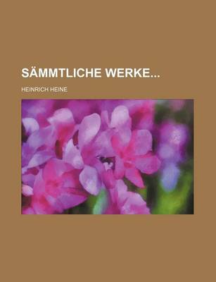 Book cover for Sammtliche Werke (5-6)