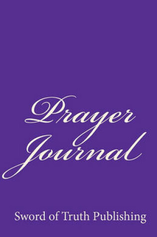 Cover of Prayer Journal