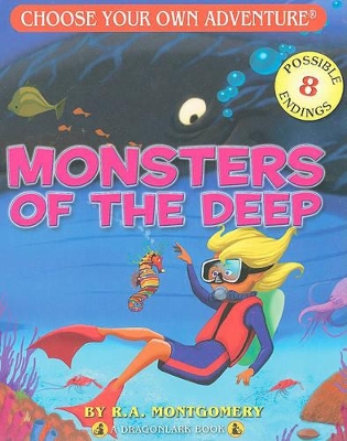 Book cover for Monsters of the Deep