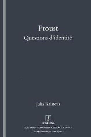 Cover of Proust