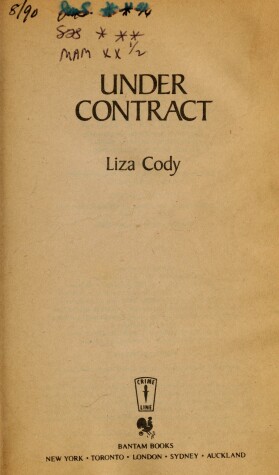 Book cover for Under Contract