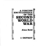 Book cover for Concise Encyclopaedia of the Second World War