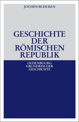 Cover of Geschichte Der Romischen Republik