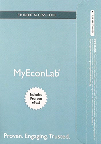 Book cover for NEW MyEconLab with Pearson eText -- Access Card -- for Economics