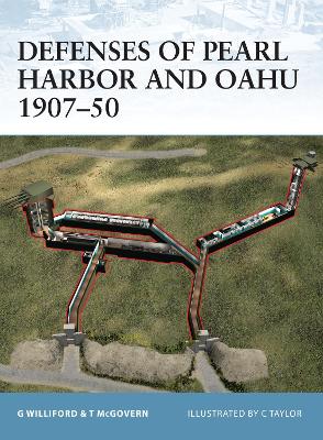 Book cover for Defenses of Pearl Harbor and Oahu 1907-50