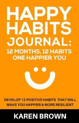 Book cover for Happy Habits Journal