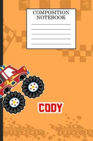 Cover of Compostion Notebook Cody