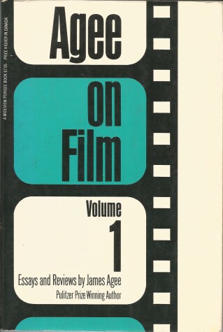 Book cover for Agee on Film Vol 1 Pa