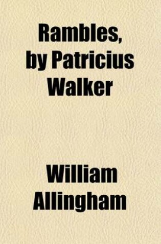 Cover of Rambles, by Patricius Walker