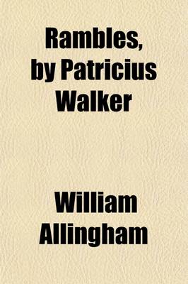 Book cover for Rambles, by Patricius Walker