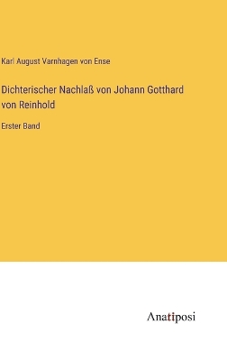 Book cover for Dichterischer Nachla� von Johann Gotthard von Reinhold