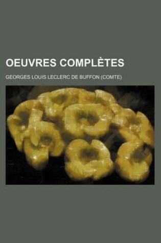 Cover of Oeuvres Completes (4.)