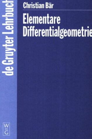 Cover of Elementare Differentialgeometrie