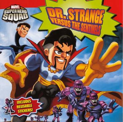 Book cover for Dr. Strange Versus the Sentinels
