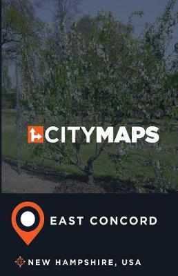 Book cover for City Maps East Concord New Hampshire, USA