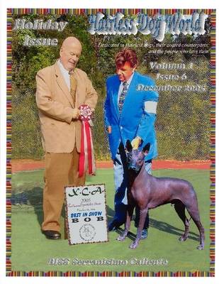 Book cover for Hairless Dog World : Volume 4 Issue 6 - December 2005
