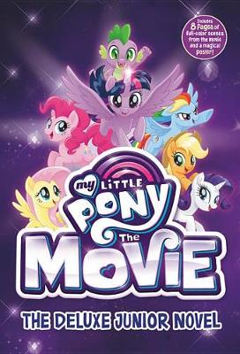 Book cover for My Little Pony: The Movie: The Deluxe Junior Novel