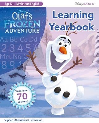 Book cover for Olaf's Frozen Adventure: Learning Yearbook