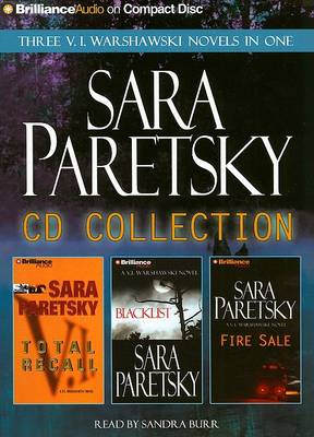 Cover of Sara Paretsky CD Collection, Three V. I. Warshawski Novels in One