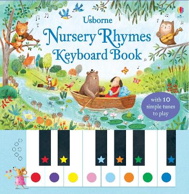 Book cover for Nursery Rhymes Keyboard Book