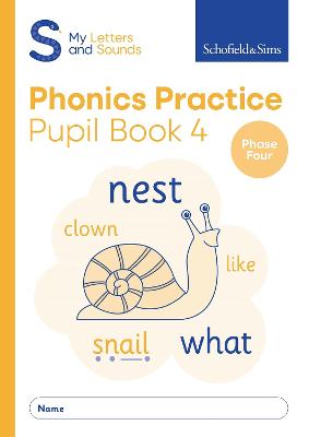 Book cover for My Letters and Sounds Phonics Practice Pupil Book 4