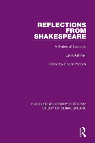 Cover of Reflections From Shakespeare
