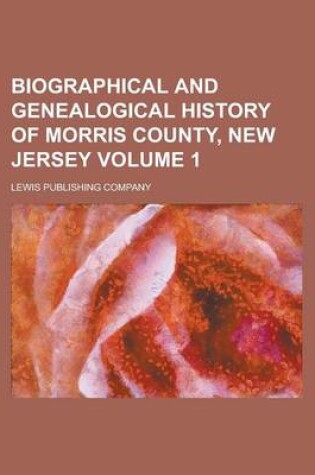 Cover of Biographical and Genealogical History of Morris County, New Jersey Volume 1