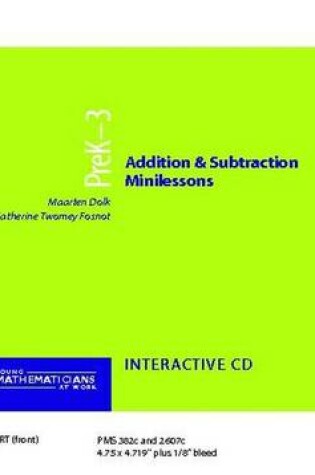 Cover of Addition and Subtraction Minilessons, Grades Prek-3 (CD)