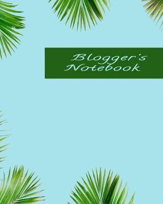 Book cover for Blogger's Notebook