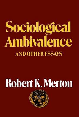 Book cover for Sociological Ambivalence