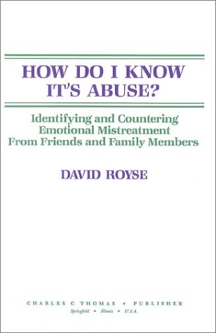 Book cover for How Do I Know It's Abuse?