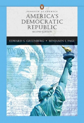 Book cover for America's Democratic Republic, Penguin Academics Series