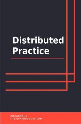 Book cover for Distributed Practice