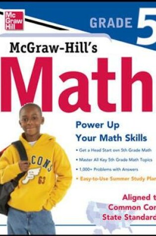 Cover of McGraw-Hill Math Grade 5