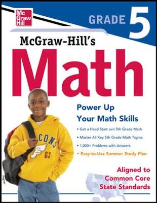 Book cover for McGraw-Hill Math Grade 5