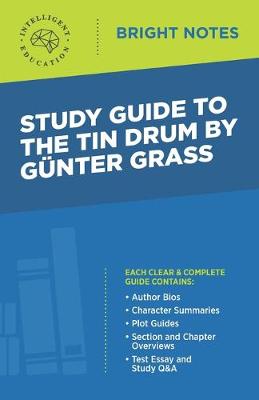 Book cover for Study Guide to The Tin Drum by Gunter Grass