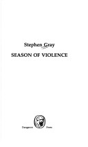 Book cover for Season of Violence