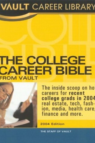 Cover of The College Career Bible, 2005