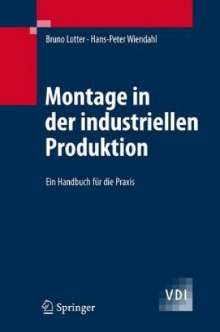 Cover of Montage in Der Industriellen Produktion