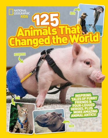 Book cover for 125 Animals That Changed the World