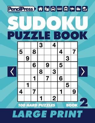 Book cover for Sudoku Puzzle Book 2 (Large Print)