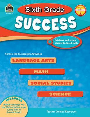 Book cover for Sixth Grade Success