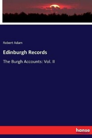 Cover of Edinburgh Records