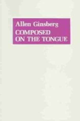 Cover of Composed on the Tongue