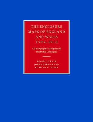 Book cover for The Enclosure Maps of England and Wales 1595-1918