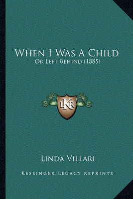 Book cover for When I Was a Child